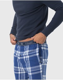 Coast Clothing - Mens Blue Ocean Pyjamas