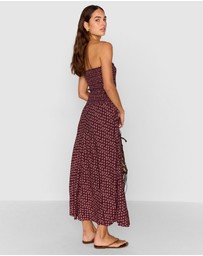 MINKPINK - Sierra Ruched Maxi Dress