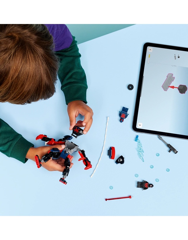 LEGO - 76337 Miles Morales Mech vs. Spider-Man 2099