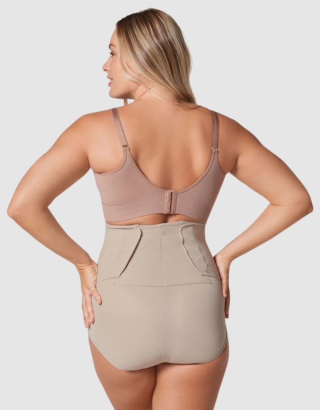 Leonisa - Bellyflex Total Adjustable Post-Surgery or Postpartum Belly Wrap Brief