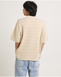 Arvust - Hayes Knit Short Sleeve Resort Shirt