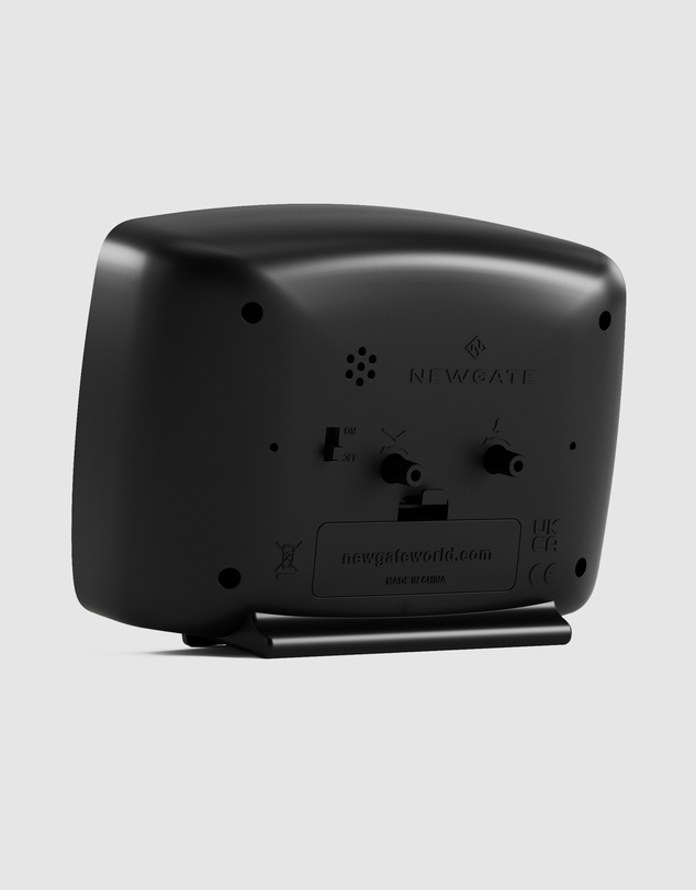 Newgate - Newgate Brooklyn Alarm Clock - Black