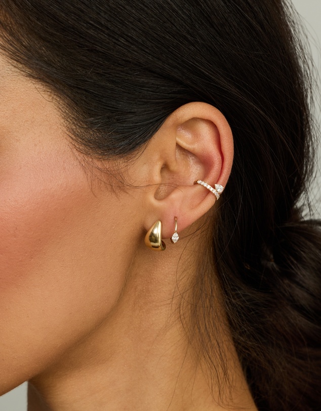 Michael Hill - 0.19TW Lab Diamond Ear Conch in 10kt Gold