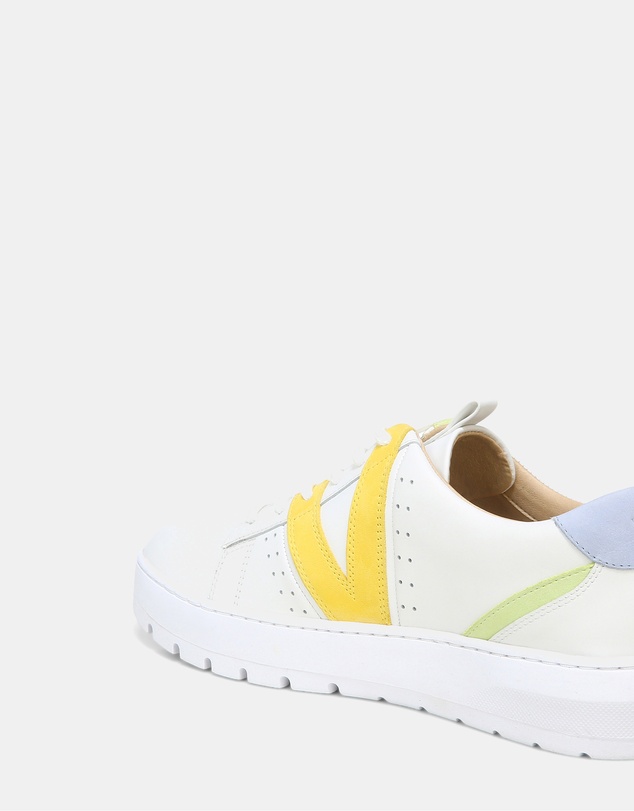 Vionic - Simasa Sneaker - White Pale Lime