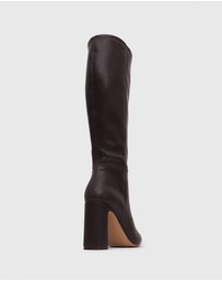 Betts - Wider Fit Prime Block Heel Knee High Boots