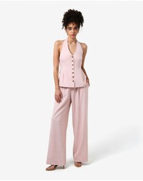 Forcast - Lola Lurex Blend Wide leg Pant