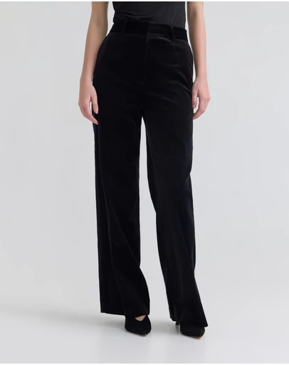 Oxford - Lydia Stretch Velvet Pants