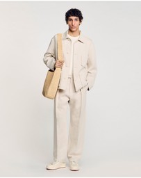 Sandro - Worker Overshirt Linen Jacket