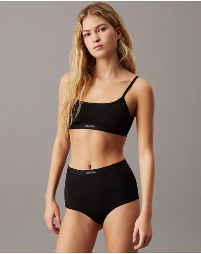 Calvin Klein - CK Rib Bralette Bikini Top