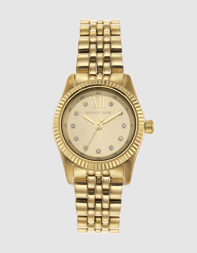 Michael Kors - Lexington Gold Tone Analogue Watch