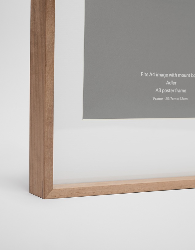 Country Road - Adler A3 Poster Frame