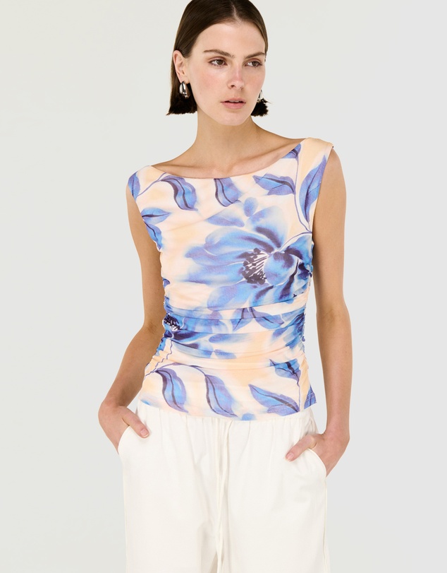Staple the Label - Fleur Mesh Top