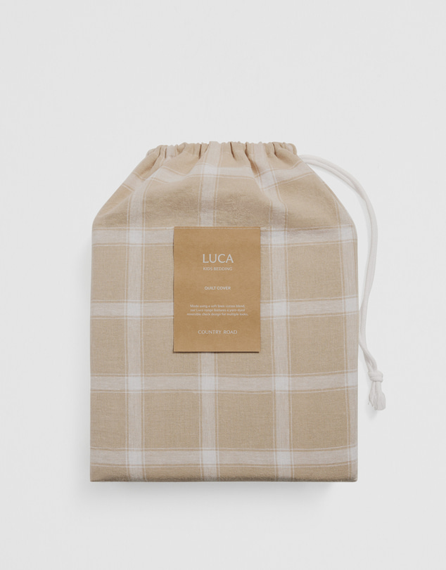 Country Road - Kids Luca King Single Quilt Cover