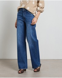 DRICOPER DENIM - Lina Mid Rise Pacific Straight Leg Jeans