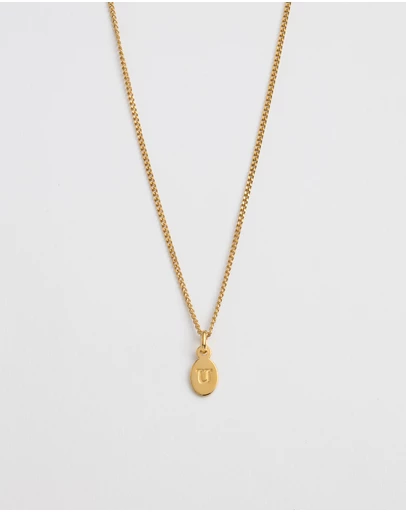 Kirstin Ash - Initial U Necklace