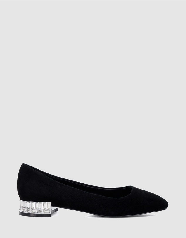 Dune London - Ballerina - Black