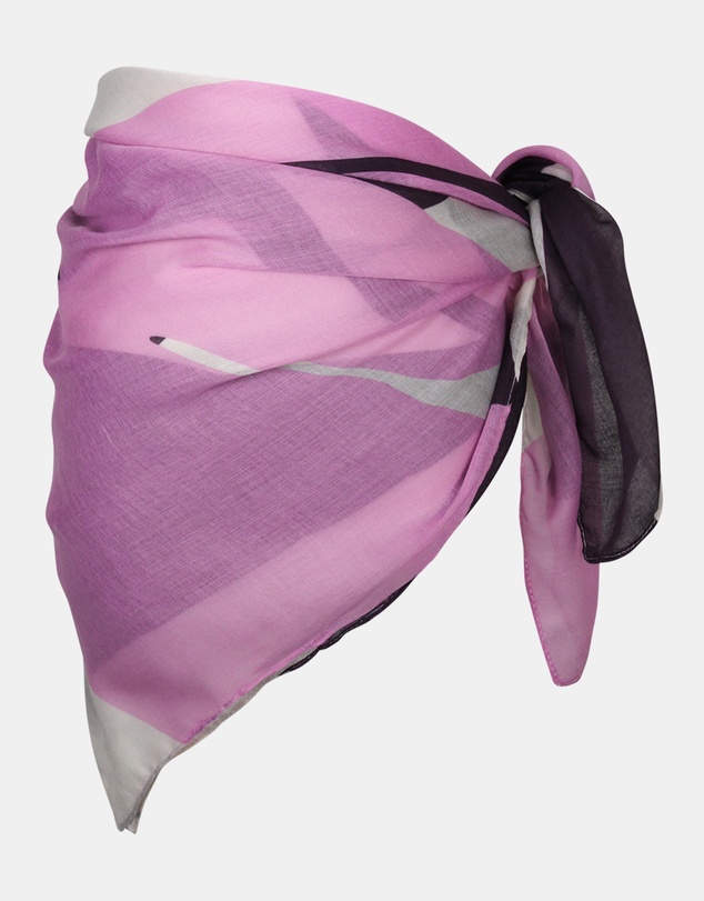 Morgan & Taylor - Fern Large Scarf in Purple & Pink