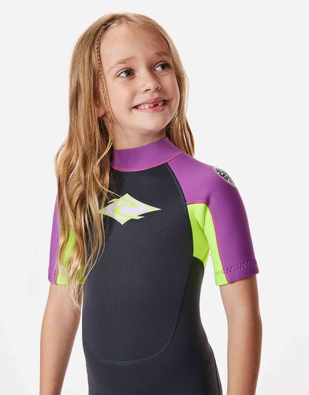 Rip Curl - Groms Omega Back Zip Springsuit Wetsuit