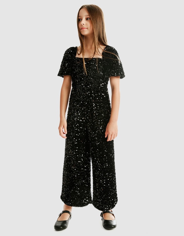 Bardot Junior - Dion Sequin Jumpsuit - Kids-Teens