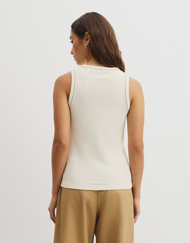 Country Road - Contrast Stitch Tank