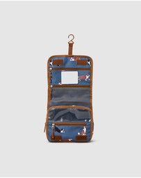 Crywolf - HANGING TOILETRY BAG Collies