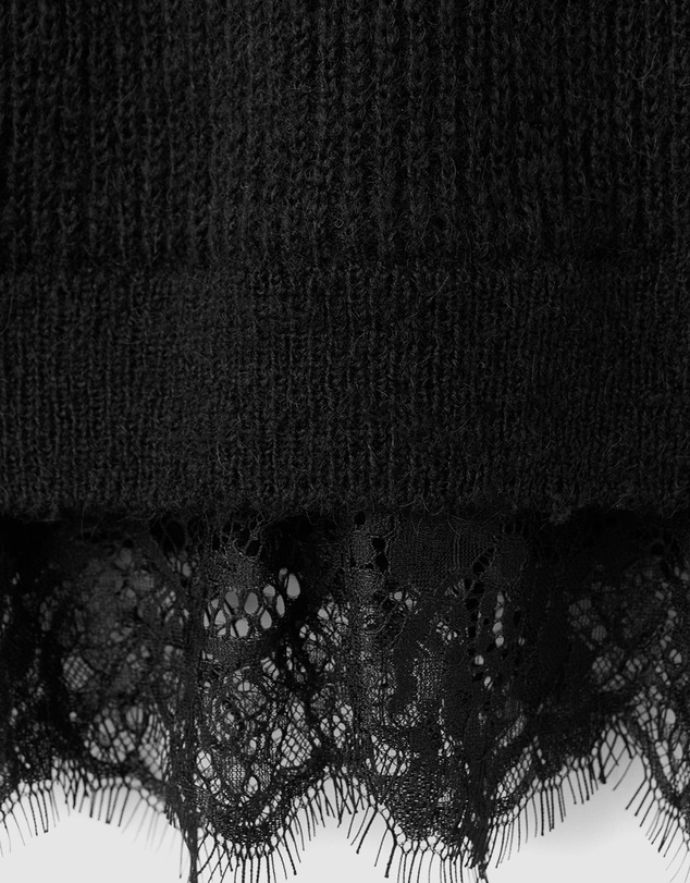 M.N.G - Jumper With Lace Detail