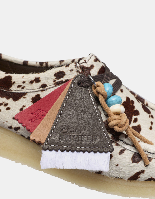 Clarks Originals - Wallabee (W) Brown Cow Print