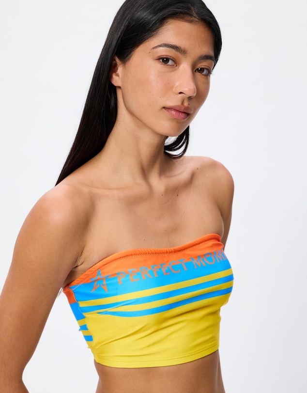 Perfect Moment - Stripe Bikini Top