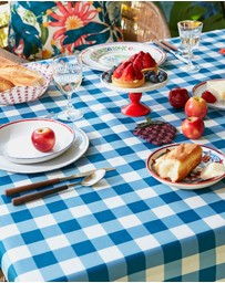 Basil Bangs - Indoor Outdoor Tablecloth