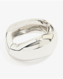 Lovisa - Silver Organic Small Wave Bangle