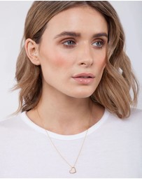 Lovisa - Gold Plated Sterling Silver Heart Necklace