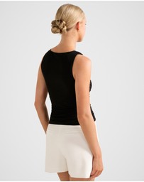 Forever New - Pippa Ruched Boat Neck Top