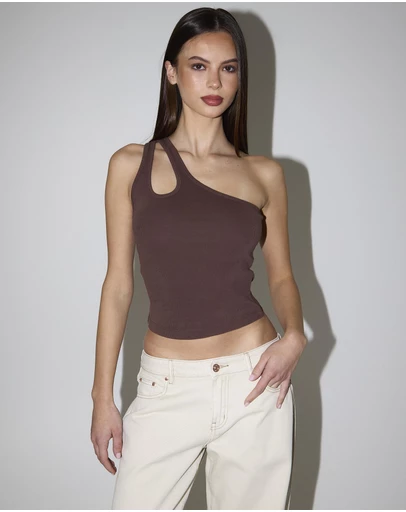 General Pants Co. Basics - Asym Rib Cami