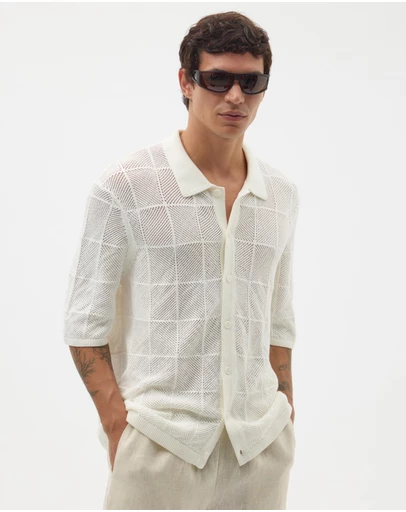 AERE - Knitted Resort Shirt