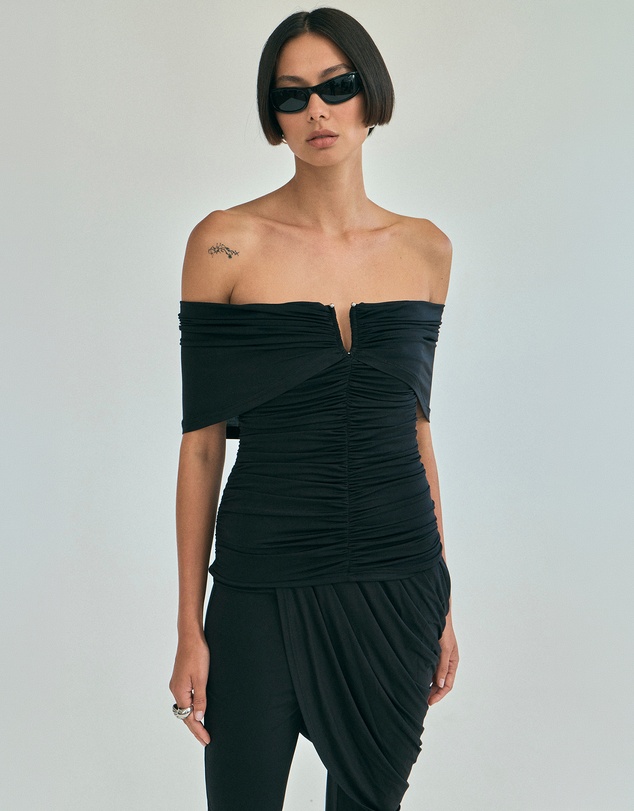 Third Form - Withheld Off Shoulder Top