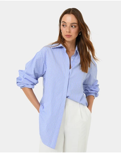 Forcast - Piper Stripe Shirt