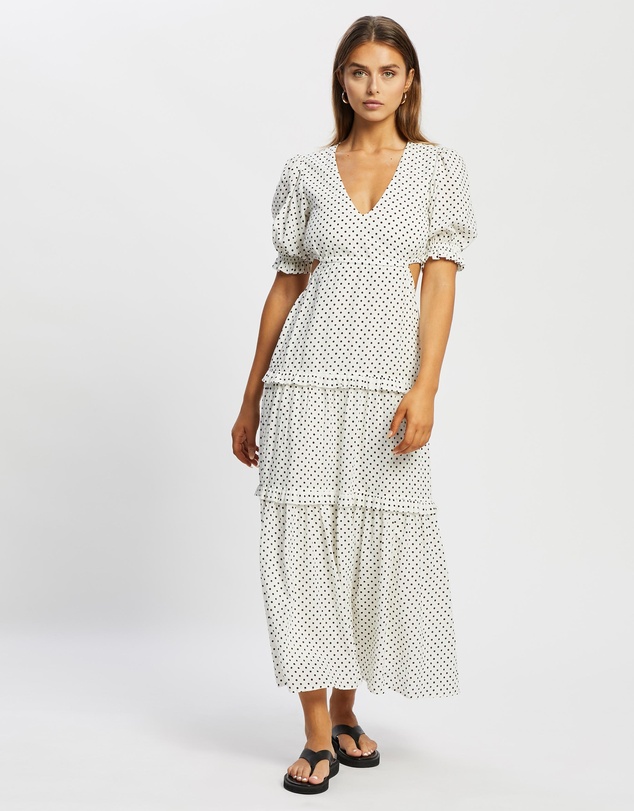 Peony - Cut Out Tiered Dress