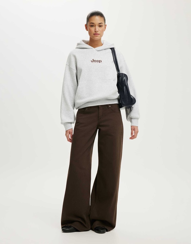 Cotton On - Boxy License Graphic Hoodie