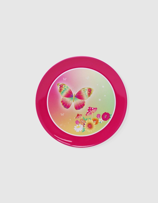 Pink Poppy - Rainbow Butterfly Tea Set in Basket