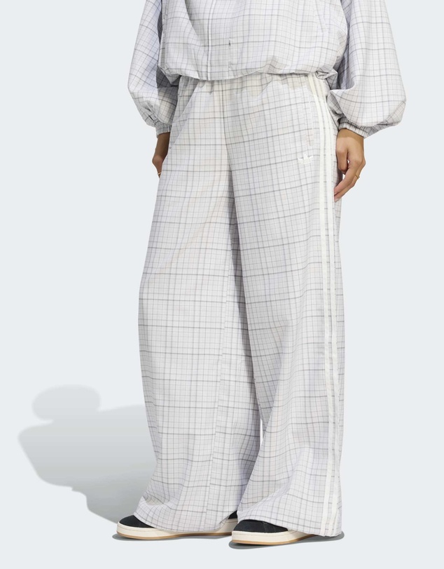 adidas Originals - LOOSE CHECK TRACK PANTS Womens