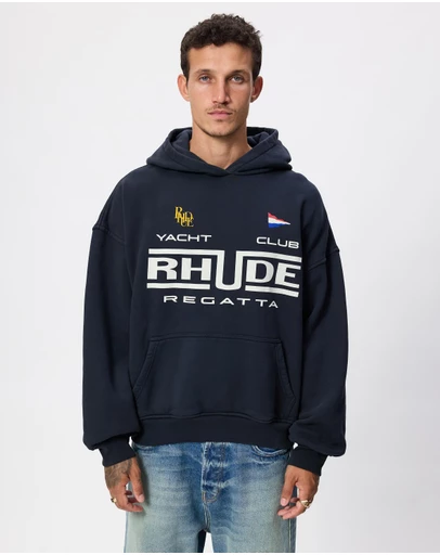 RHUDE - Rhude Regatta Club Hoodie