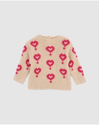 Fox & Finch - Hearts Jumper - Babies