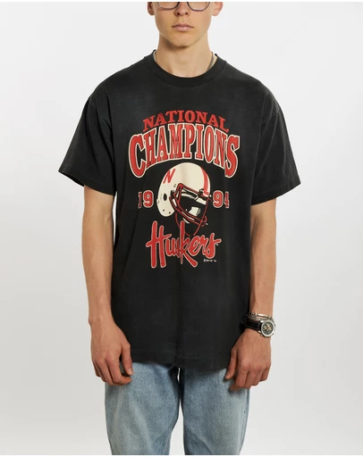 Vintage by The Real Deal - Pre Loved - 1994 NCAA Nebraska Huskers Tee