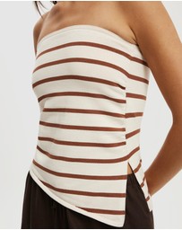 Cotton On - Asymmetric Ruched Bandeau