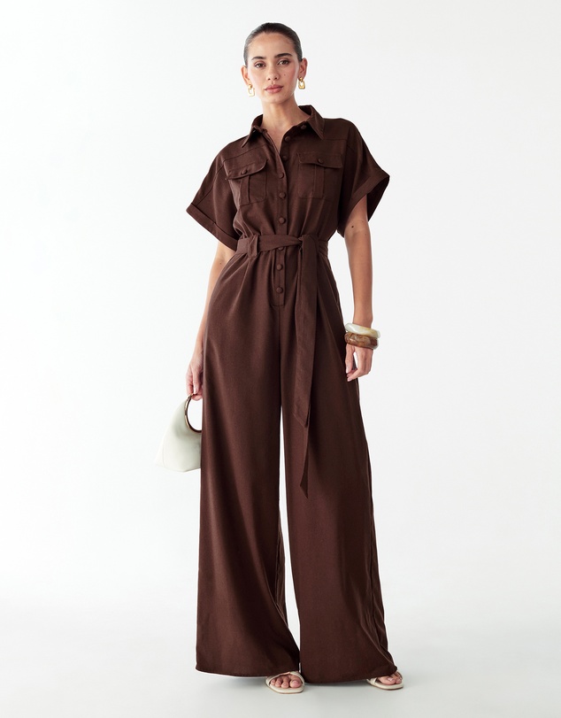 BWLDR - Ara Linen Jumpsuit