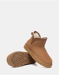 EVERAU - Australian Shepherd Ugg Mini Wintra Cow Suede Upper UGG Boots