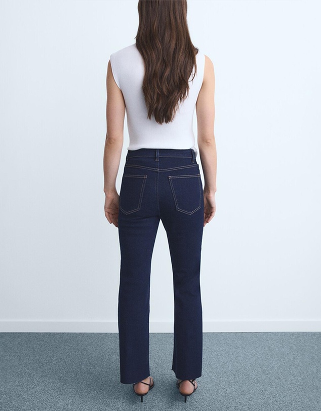 M.N.G - Sienna Flared Cropped Jeans