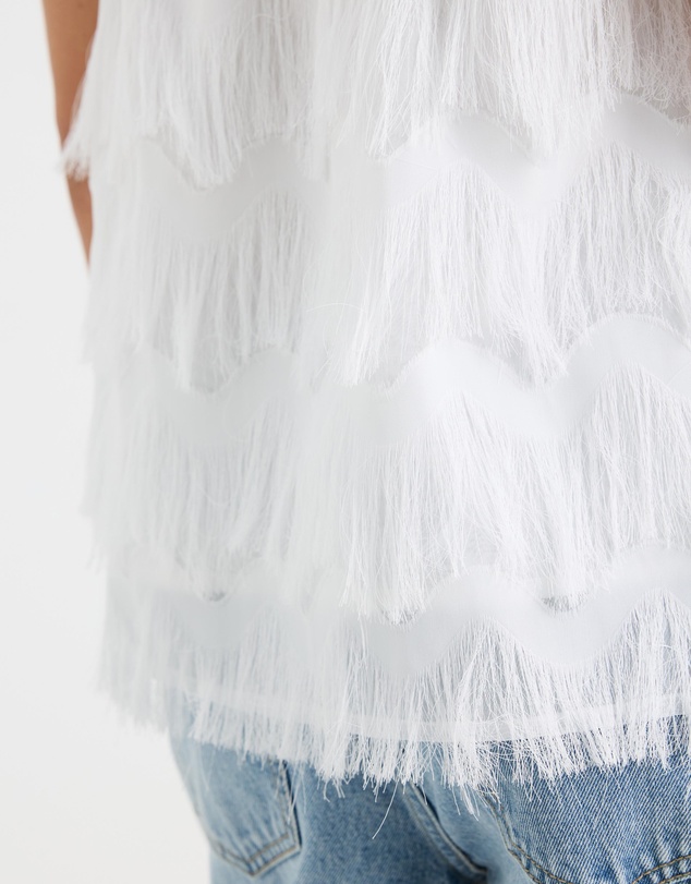 Calli - Frankie Fringe Tassel Top