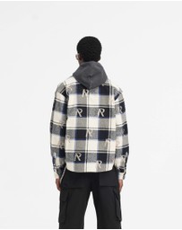 Represent - All Over Initial Flannel Shirt