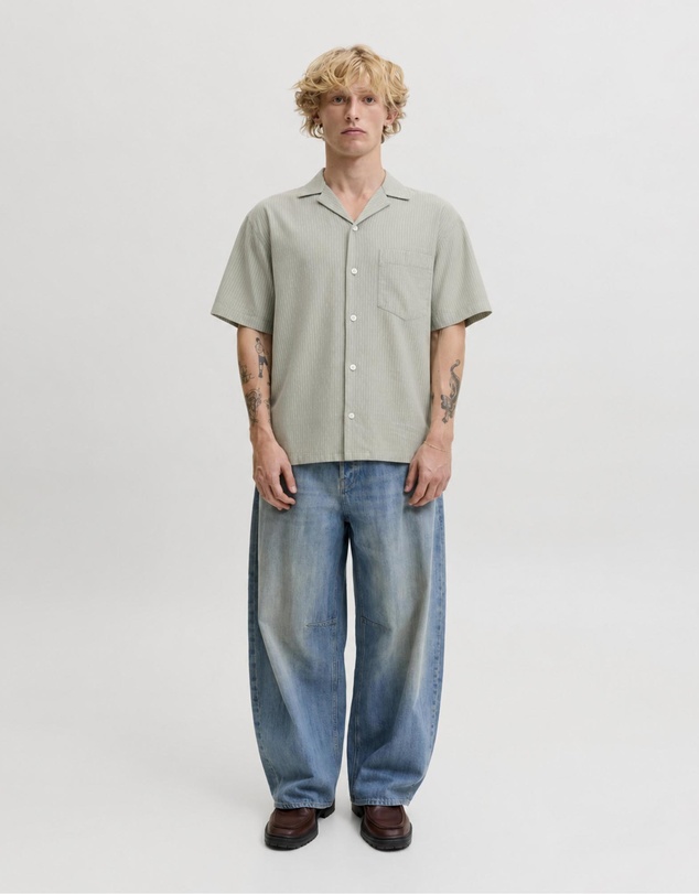 Jack & Jones - Jprblacove Structure SS Shirt
